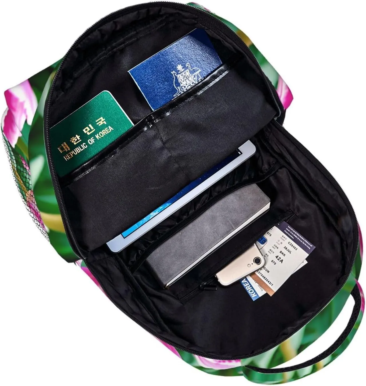 Spring flower2 Backpack for Men Women Casual Daypack Laptop Backpack Computer Bag Travel Laptop Bag
