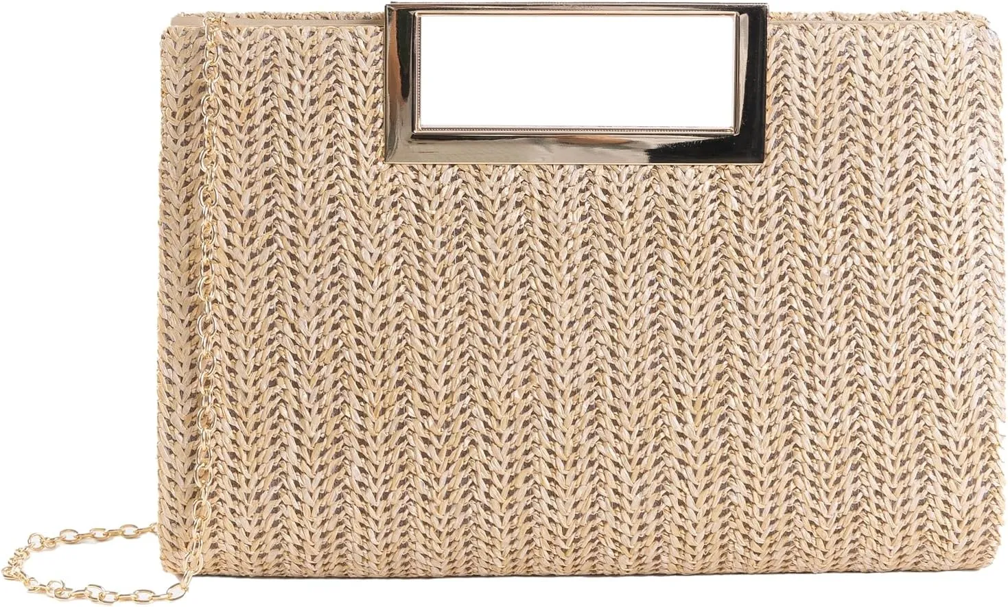 Straw Clutch Evening Bags for Women Handmade Straw Bags Tote Bag Woven Shoulder Crossbody Bag Summer Beach Bag Handbag 2024