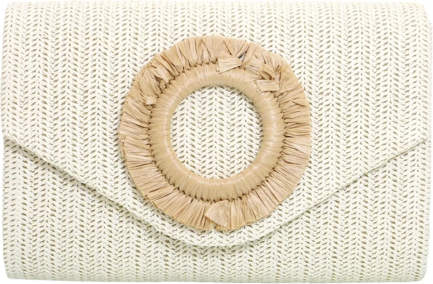 Straws Clutch Purses Raffia Beach Bag Woven Handbag Shoulder Crossbody Purse Woven Purse Vacation Handbags