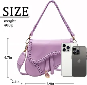 Stylish saddle bag Women's handbag Trendy shoulder bag crossbody bag