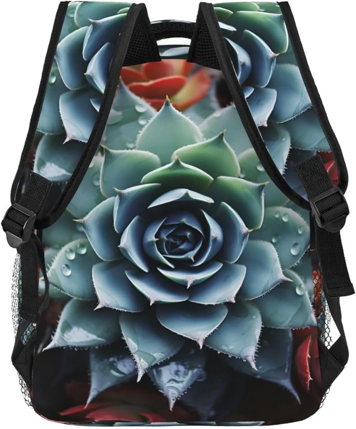 Succulent Plant Backpack for Men Women Casual Daypack Laptop Backpack Computer Bag Travel Laptop Bag