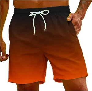 Swim Shorts Men Tie Dye Sports Shorts Casual Beach Couple Pants Pants for Men 6 Inch Swim Men Sea Shorts for