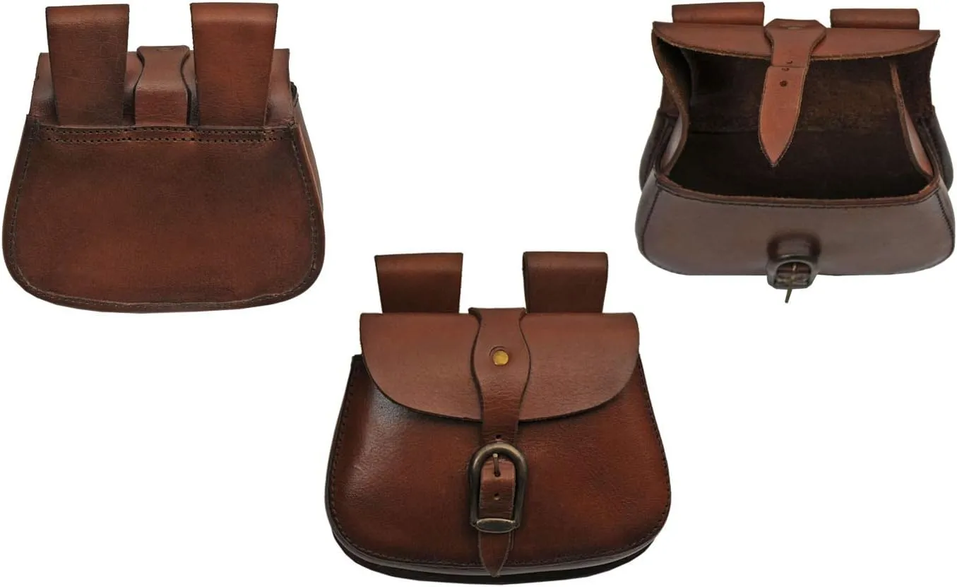 Szco Supplies Medieval Belt Buckle Saddle Bag