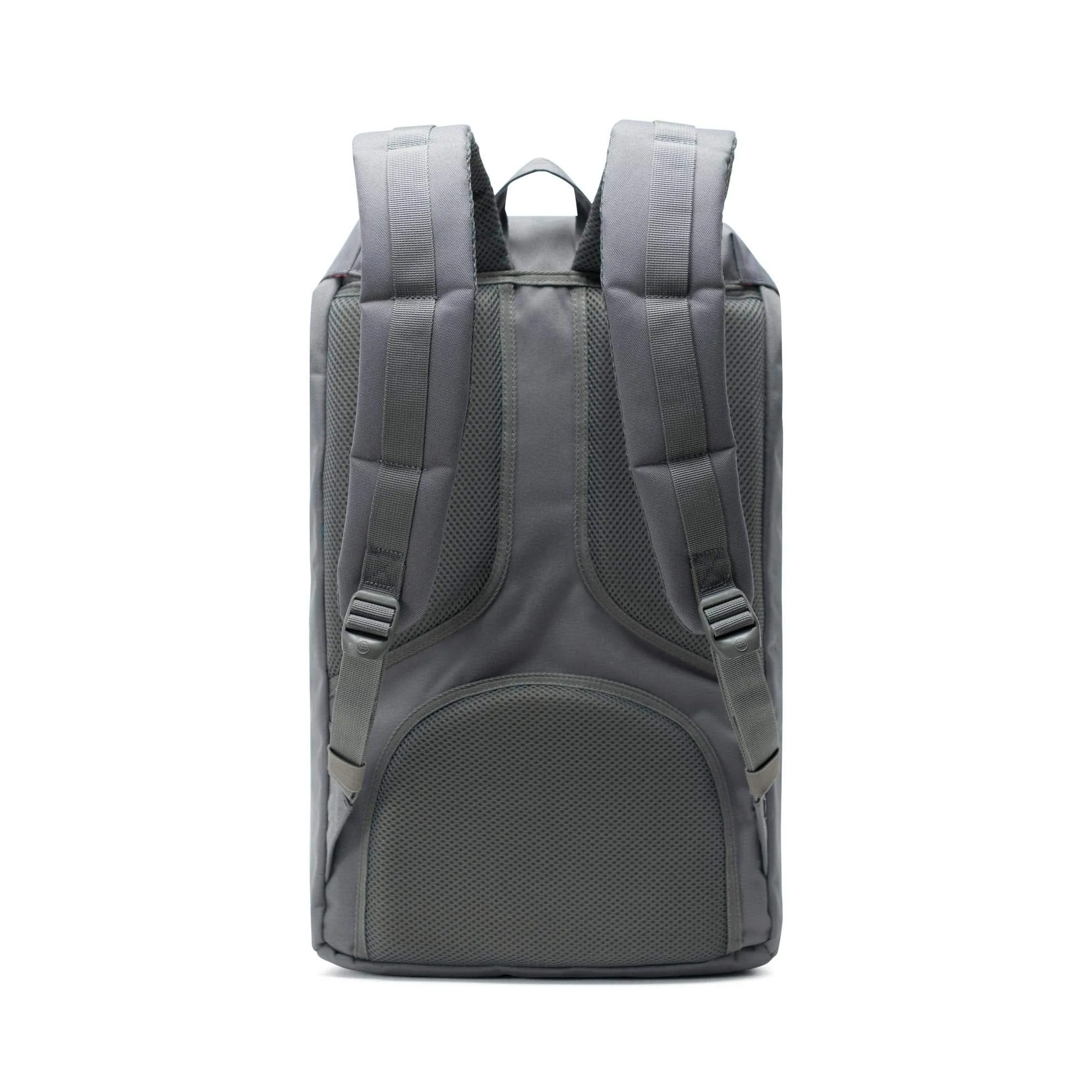 Tan Synthetic Leather Herschel Little America Backpack-Grey