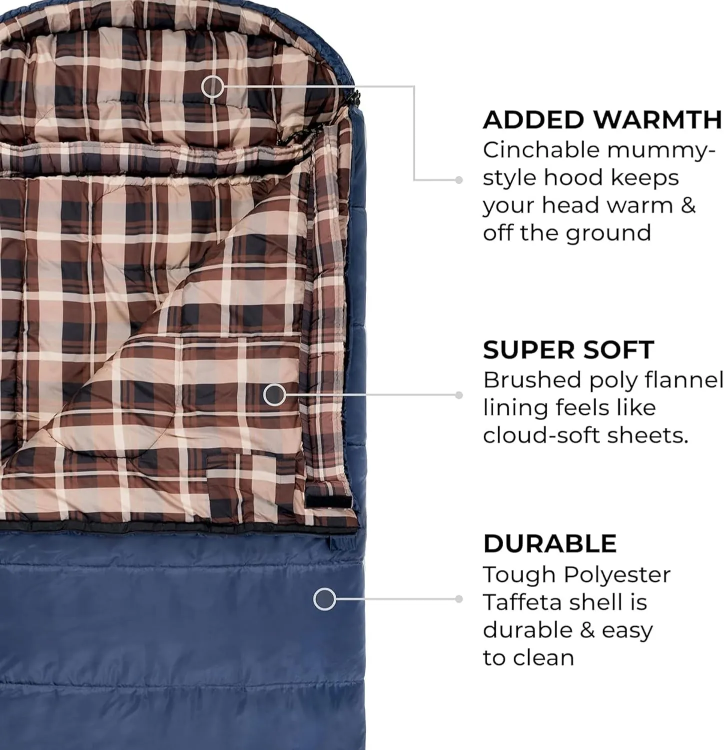TETON Celsius XL, -25F, 20F, 0F Degree Sleeping Bags, All Weather Warm Sleeping Bag for Adults and Kids, Camping Season, Compression Sack Included