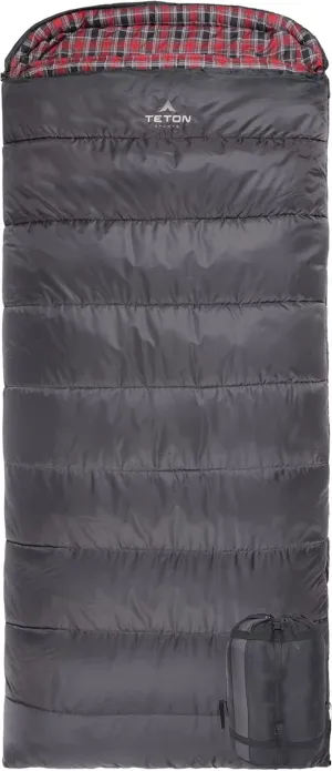 TETON Celsius XL, -25F, 20F, 0F Degree Sleeping Bags, All Weather Warm Sleeping Bag for Adults and Kids, Camping Season, Compression Sack Included