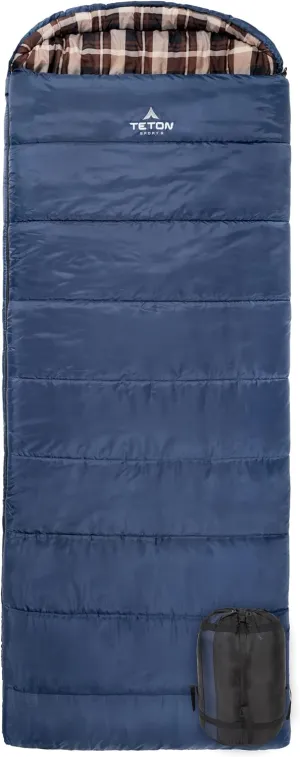 TETON Celsius XL, -25F, 20F, 0F Degree Sleeping Bags, All Weather Warm Sleeping Bag for Adults and Kids, Camping Season, Compression Sack Included
