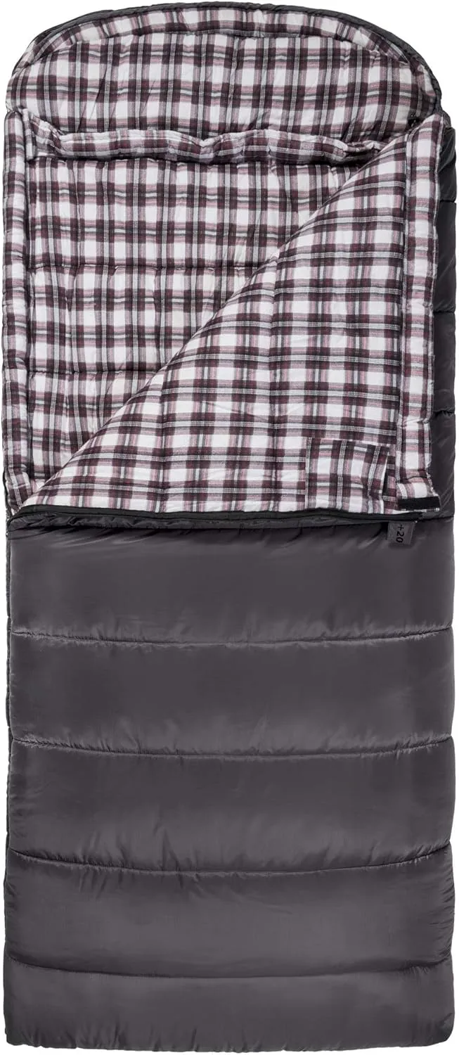 Teton Celsius XXL Sleeping Bag, Cold Weather Sleeping Bags for Adults and Kids, Camping Made Easy and Warm. Compression Sack Included, 35F, 25F, 0F, 20F Degree