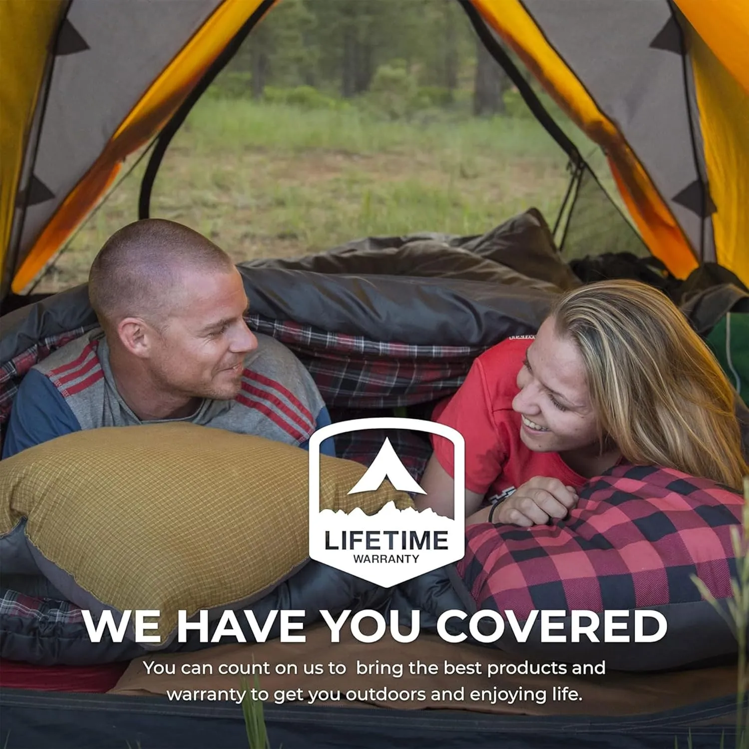 TETON Mammoth, 20 Degree and 0 Degree Sleeping Bags, Double Sleeping Bag, A Warm Bag the Whole Family can Enjoy. Great Sleeping Bag for Camping, Hunting and Base Camp. Compression Sack Included
