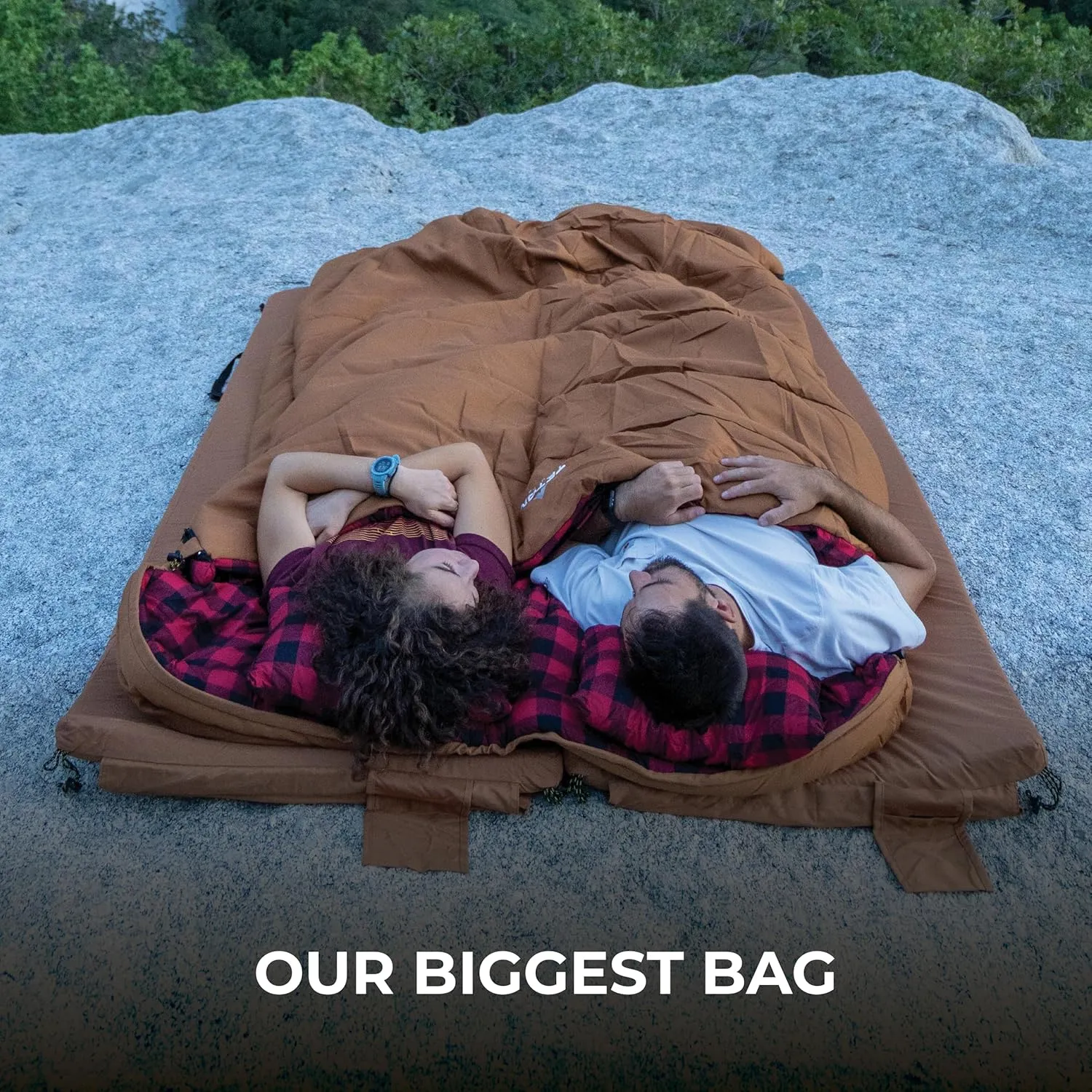 TETON Sports Deer Hunter -35F and 0F Degree Sleeping Bag. Warm and Comfortable Camping Sleeping Bags, Teton Tough Canvas Shell for Camping, Hunting, and Cold Weather