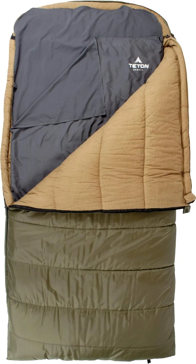 TETON Sports Sleeping Bag Liner; A Clean Sheet Set Anywhere You Go; Perfect for Travel, Camping, and Anytime You’re Away from Home Overnight; Machine Washable; Travel Sheet Set for Your Sleeping Bag