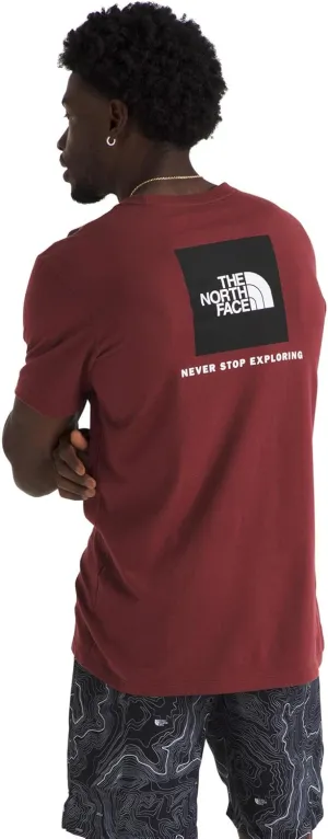THE NORTH FACE Men's Core Box NSE Short Sleeve Tee | Branded T-Shirt with a Ribbed Collar