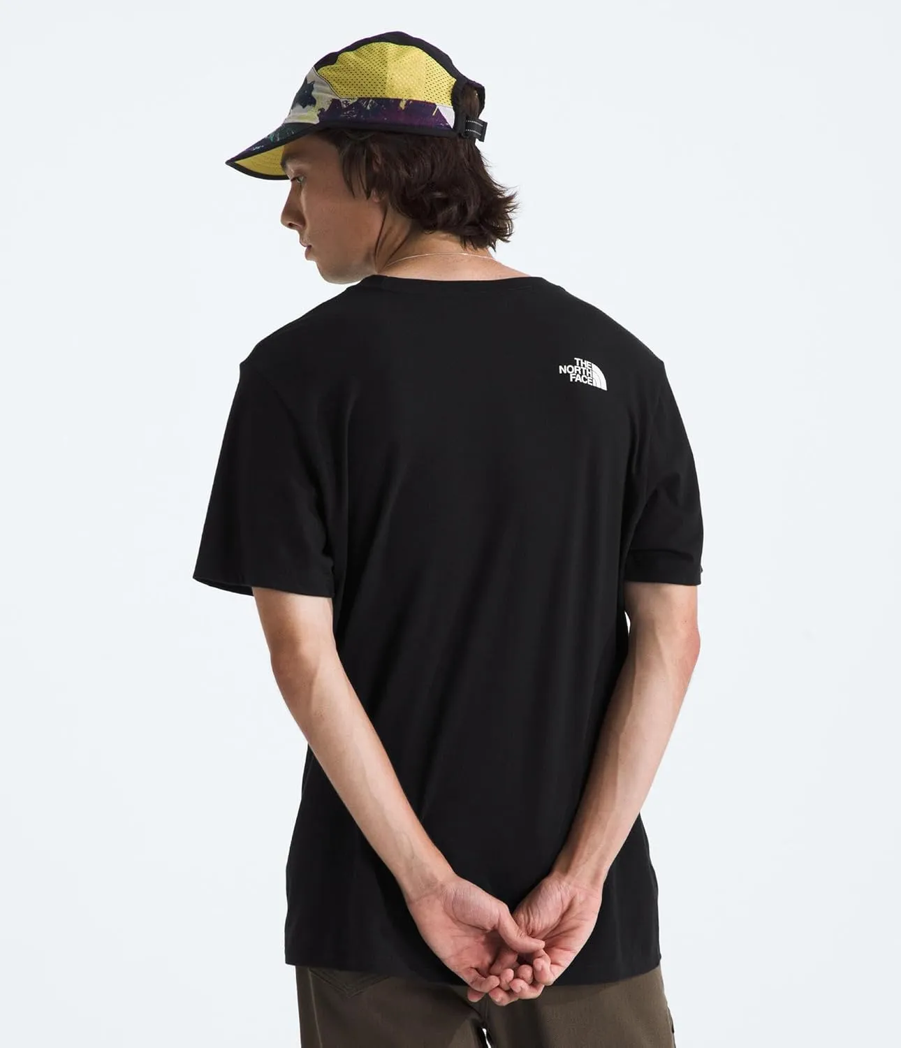 THE NORTH FACE Men's Core Half Dome Short-Sleeve Tee | Regular Fit Cotton Shirt with Graphic Design & Ribbed Collar