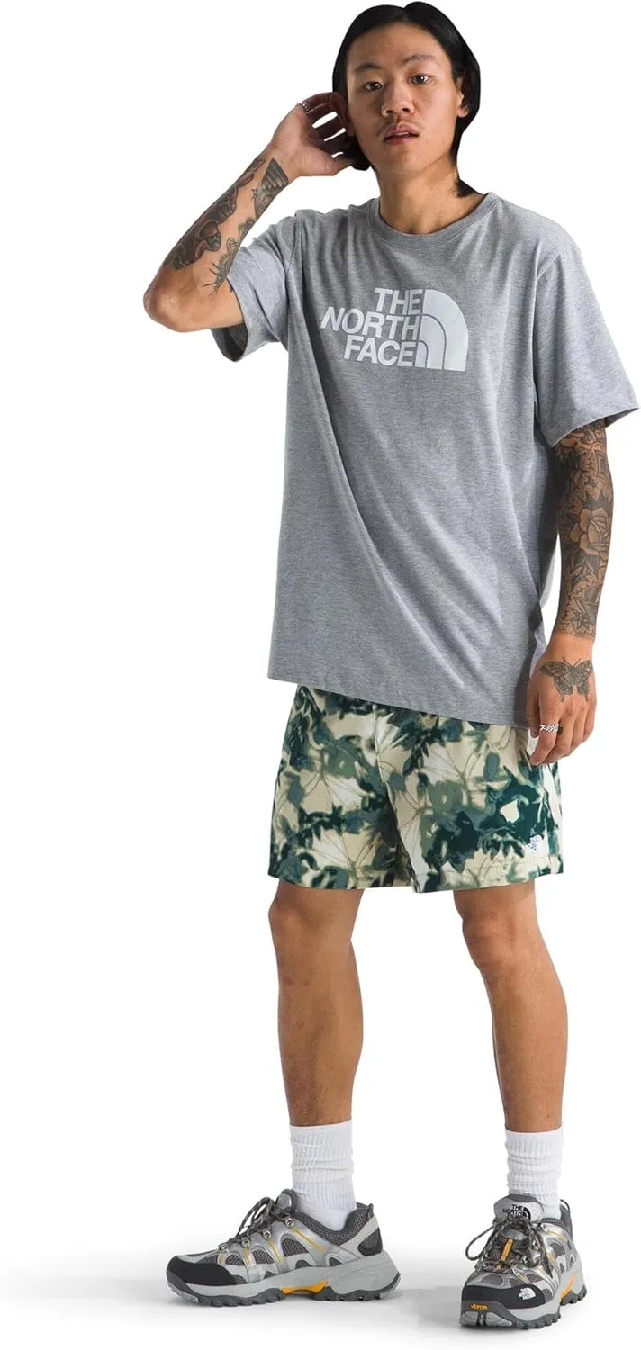 THE NORTH FACE Men's Core Half Dome Short-Sleeve Tee | Regular Fit Cotton Shirt with Graphic Design & Ribbed Collar