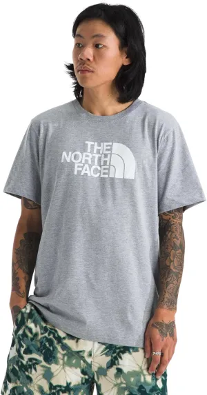 THE NORTH FACE Men's Core Half Dome Short-Sleeve Tee | Regular Fit Cotton Shirt with Graphic Design & Ribbed Collar