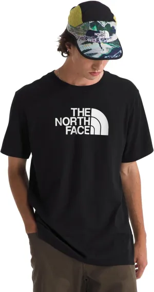 THE NORTH FACE Men's Core Half Dome Short-Sleeve Tee | Regular Fit Cotton Shirt with Graphic Design & Ribbed Collar
