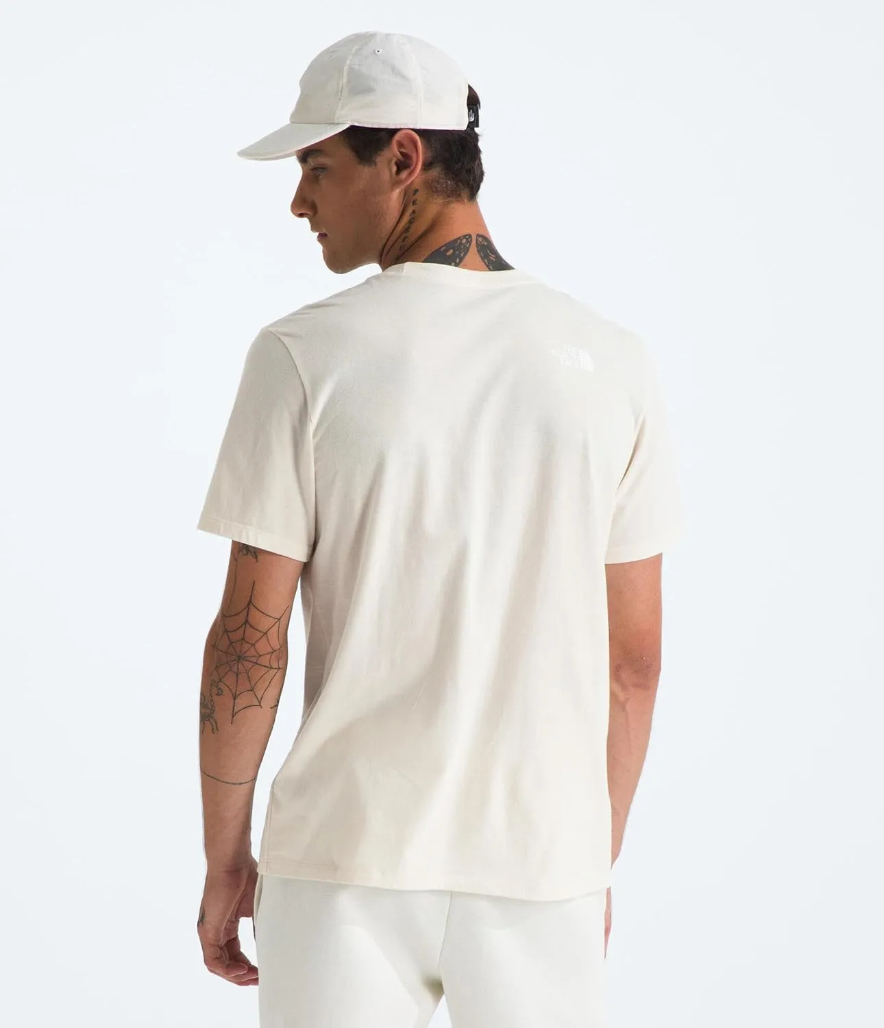 THE NORTH FACE Men's Core Half Dome Short-Sleeve Tee | Regular Fit Cotton Shirt with Graphic Design & Ribbed Collar