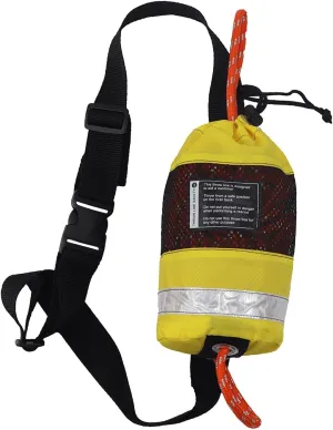 Throw Bag, Equipment Throwing Rope Throwable Polypropylene Reflective for