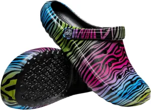 Tie-dye Womens Clogs Lightweight Slip-on Garden Shoes Cheap Slippers/Sandals/Water Shoes