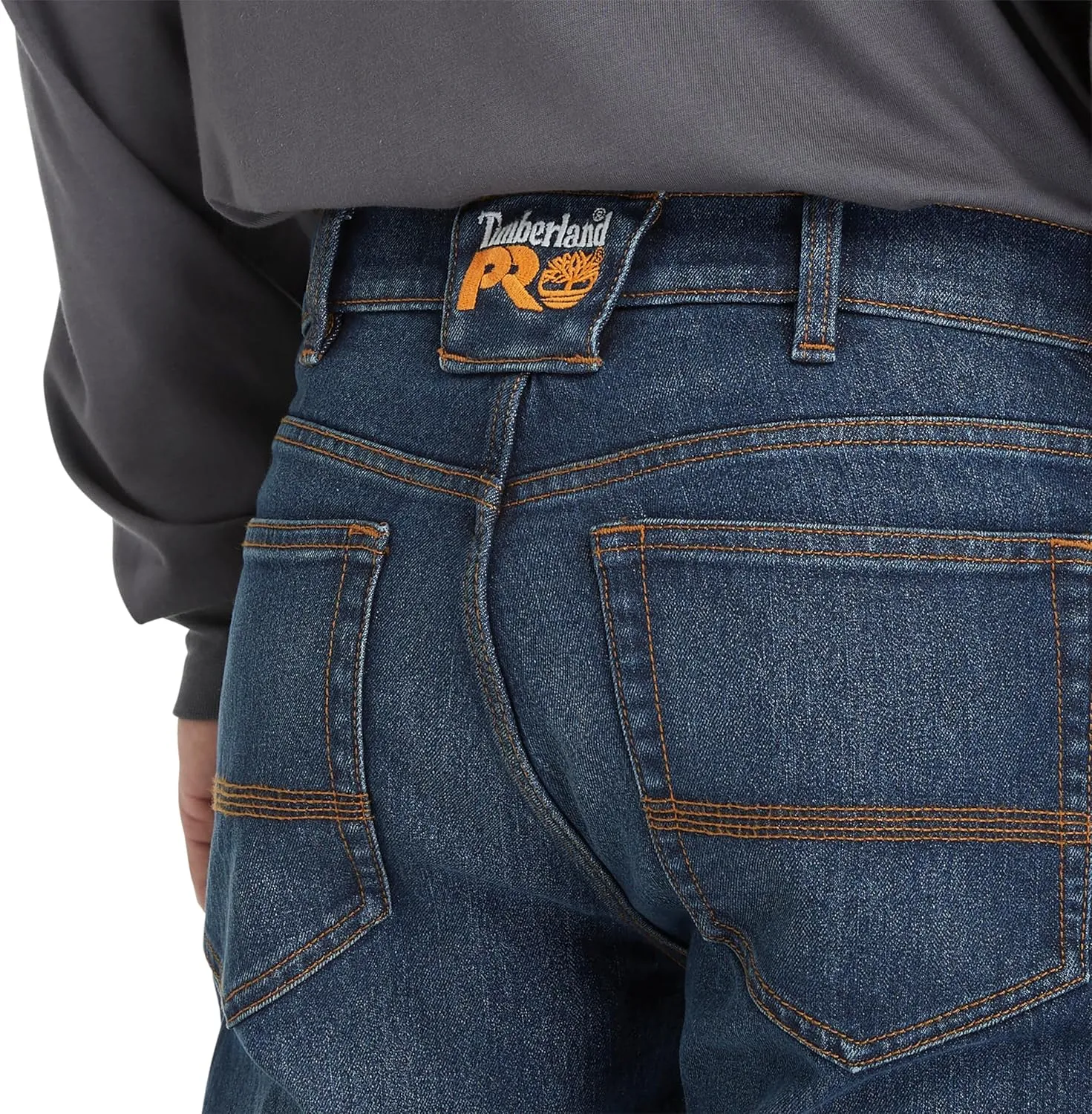 Timberland PRO Men's Ballast Athletic Fit Flex 5 Pocket Jeans