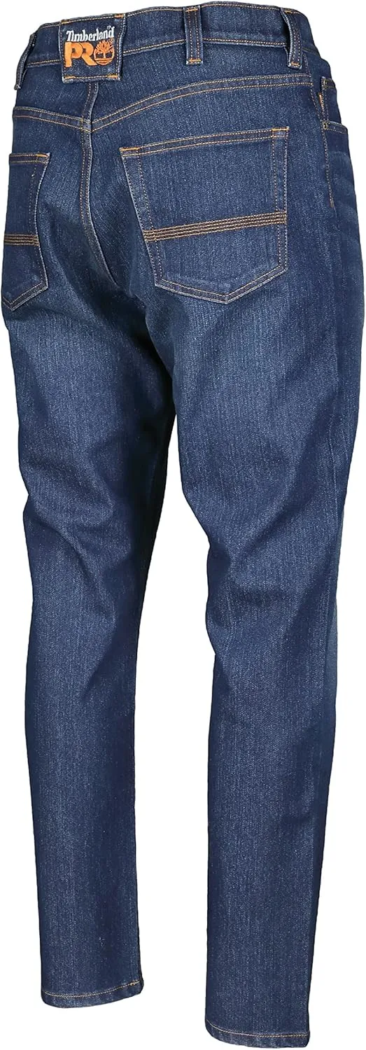 Timberland PRO Men's Ballast Athletic Fit Flex 5 Pocket Jeans