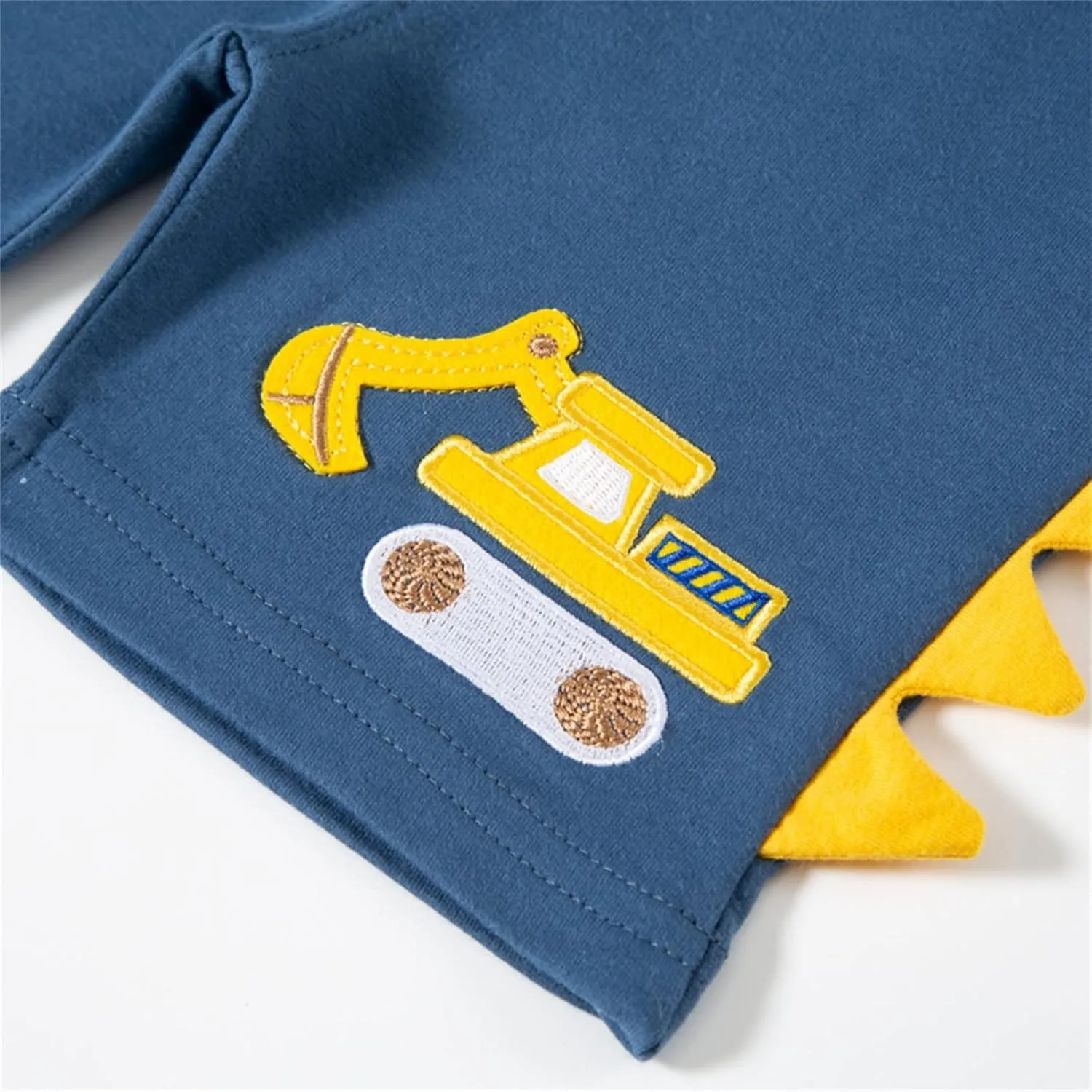 Toddler Shorts Truck Embroidery Sweat Pants Elastic Waist Beach Pants Boys Summer Casual Jogger Shorts