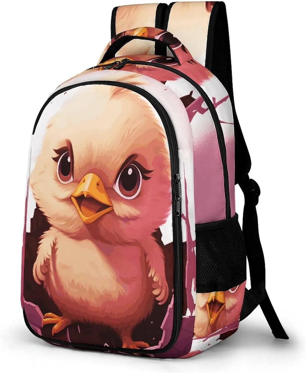Travel Backpack for Men Women Casual Daypack Chicken Hatches Laptop Backpack Computer Bag Lightweight Shoulder Bag
