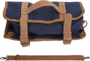 Travel Bartender Bag Without Tools, Bar Kit for Bartender Bartender Shoulder Bag Portable Bar Bag Canvas Bartender Bag (Blue)