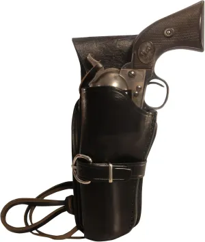 Triple K 114 Cheyenne Western OWB Holster Left Hand Colt Single Action Army,...