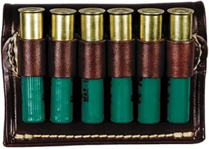Triple K 38-Calibre 6-Loop Cartridge Carrier, Walnut Oil