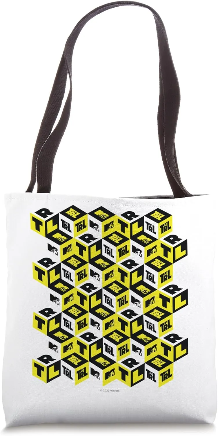 TRL Total Request Live Checkered Tote Bag