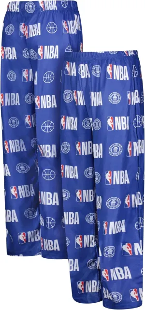 Ultra Game Adult’s NBA Official Sleepwear Pajama Pants Flannel Loungewear with Logo