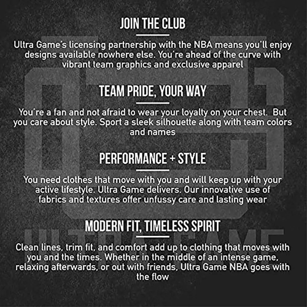 Ultra Game Men's NBA Official Sleepwear Super Soft Flannel Pajama Loungewear Pants
