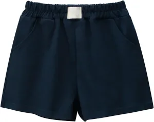 Unisex Sports Shorts Solid Color Elastic Waist Cotton Dance Sports Trendy Fashion Summer Hot Short Running Beach Shorts