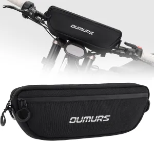 Universal 1680D Motorcycle handlebar bag Water-resistant Reflective Bicycle Handle bar BagFront Storage Bag Compatible with Sur-Ron Light Bee X and S X160 X260 Talaria Electric Dirt Bike
