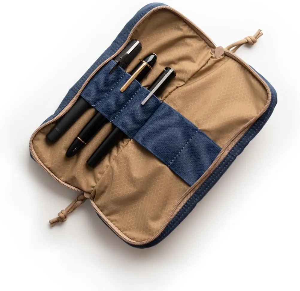 Venture Pouch | Multipurpose Tactical Mini Tool Bag | Durable Water Resistant Waxed Canvas | Dual-Sided Zipper Pouch | For Motorcycle, Bike, EDC, Pen, Pencil, Art, Tech & Travel