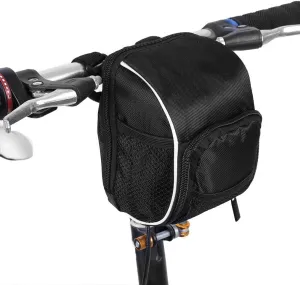 VGEBY Bicycle Handlebar Bag, Multi Function Quick Release Bike Cycling Front Frame Tube Pouch Kids Bike Bag Bike Handlebar Bag