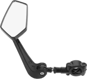 VICASKY Adjustable Electric Bike Rearview Mirror Bike Handlebar Side Mirror 360° Rotatable Safety Glass Quick Mount for Ebike