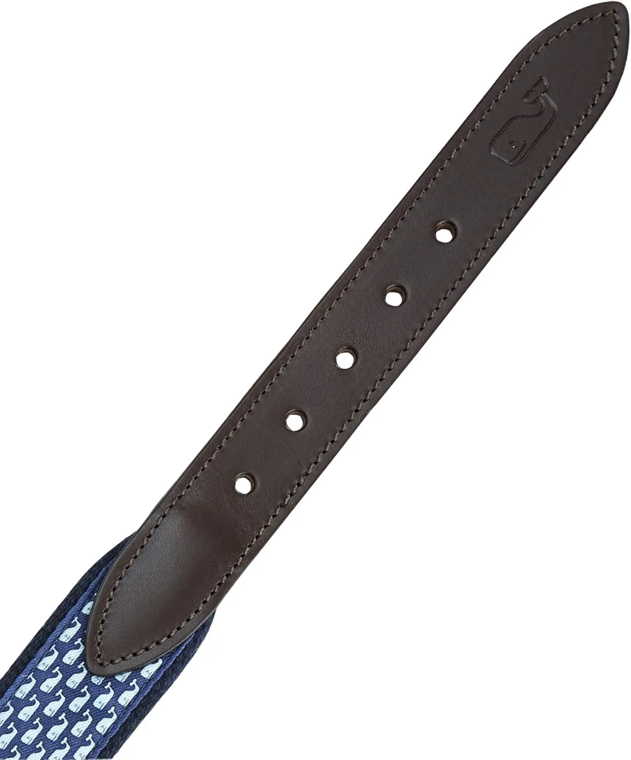 vineyard vines Boys Vineyard Whale Canvas Club Belt
