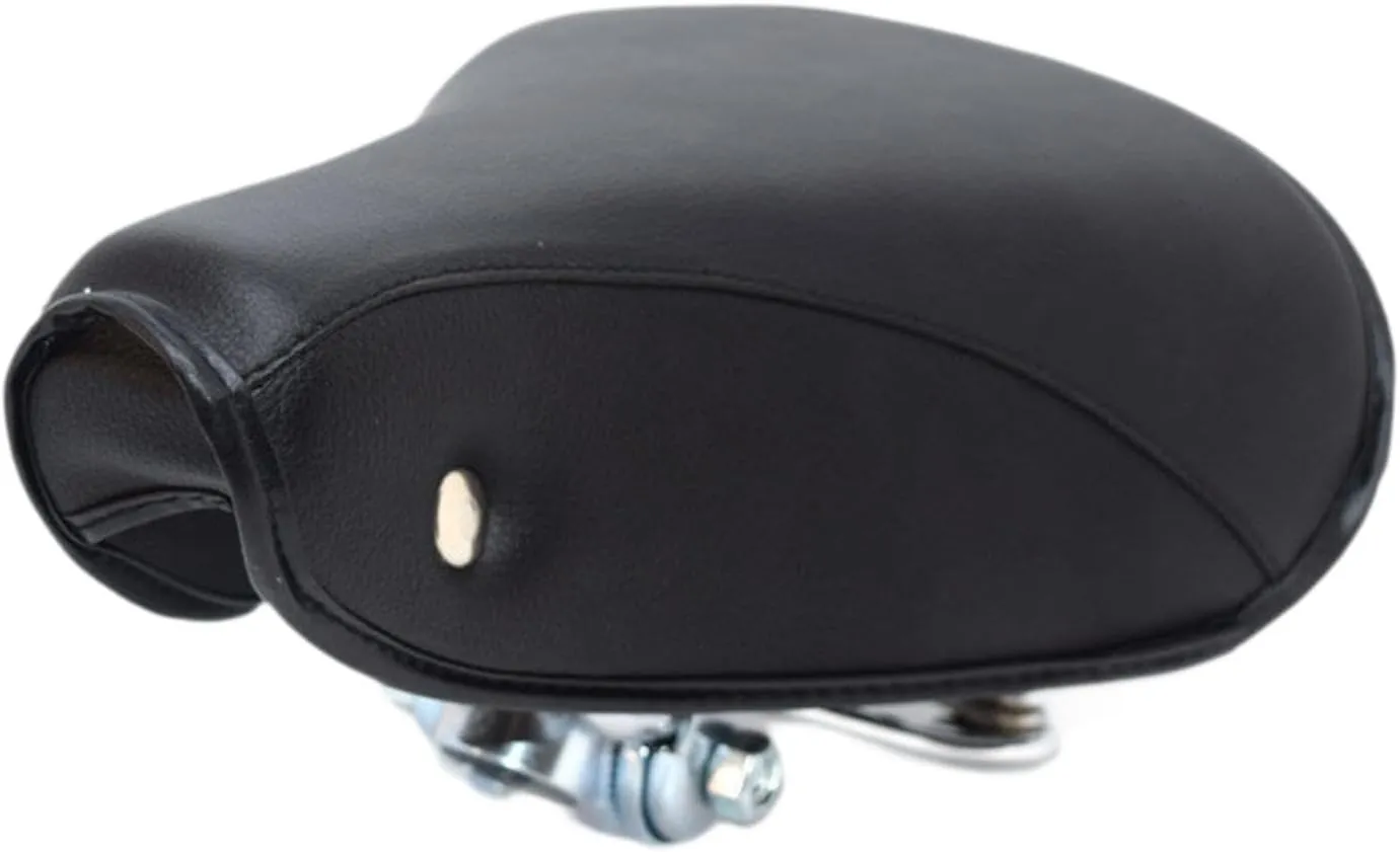 Vintage Bike Saddle Bike Cycling Seat Classic Shock Absorbing Retro Rivet Spring Cushion Bicycle Saddle for Moutain Bike