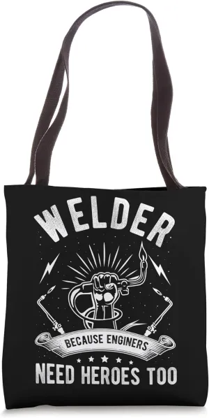 Welder Engineering Welding Construction Support Weld Fan Tote Bag