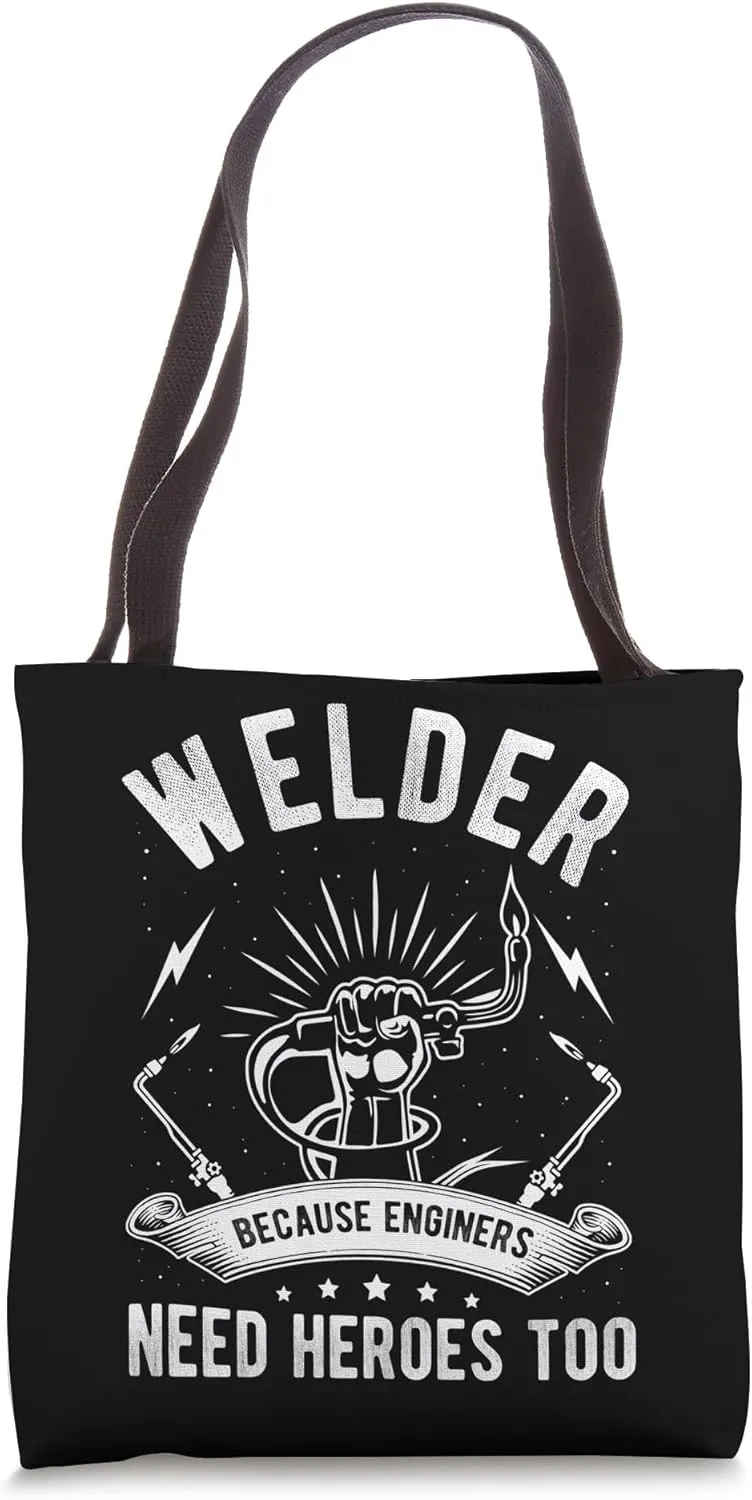 Welder Engineering Welding Construction Support Weld Fan Tote Bag