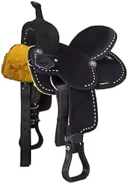Western Barrel Racing Horse Saddle Wooden Tree Handmade Premium Leather Comfort Horse Trail Equestrian Tooled Carved Horse Riding Saddle Size: 10"-18 inches Seat Available, AS06