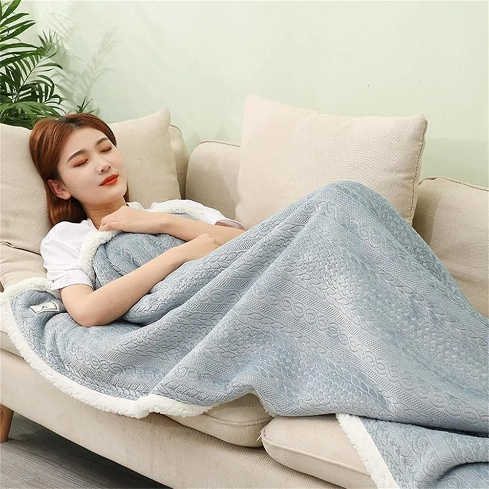 Wheelchair Blanket Shawl Warm Shoulder Shawl Cape,Spring and Autumn Warm Soft Flannel Blanket Wearable Shawl Cape Napping Shawl Blanket for Women(Grey,85 * 120cm)