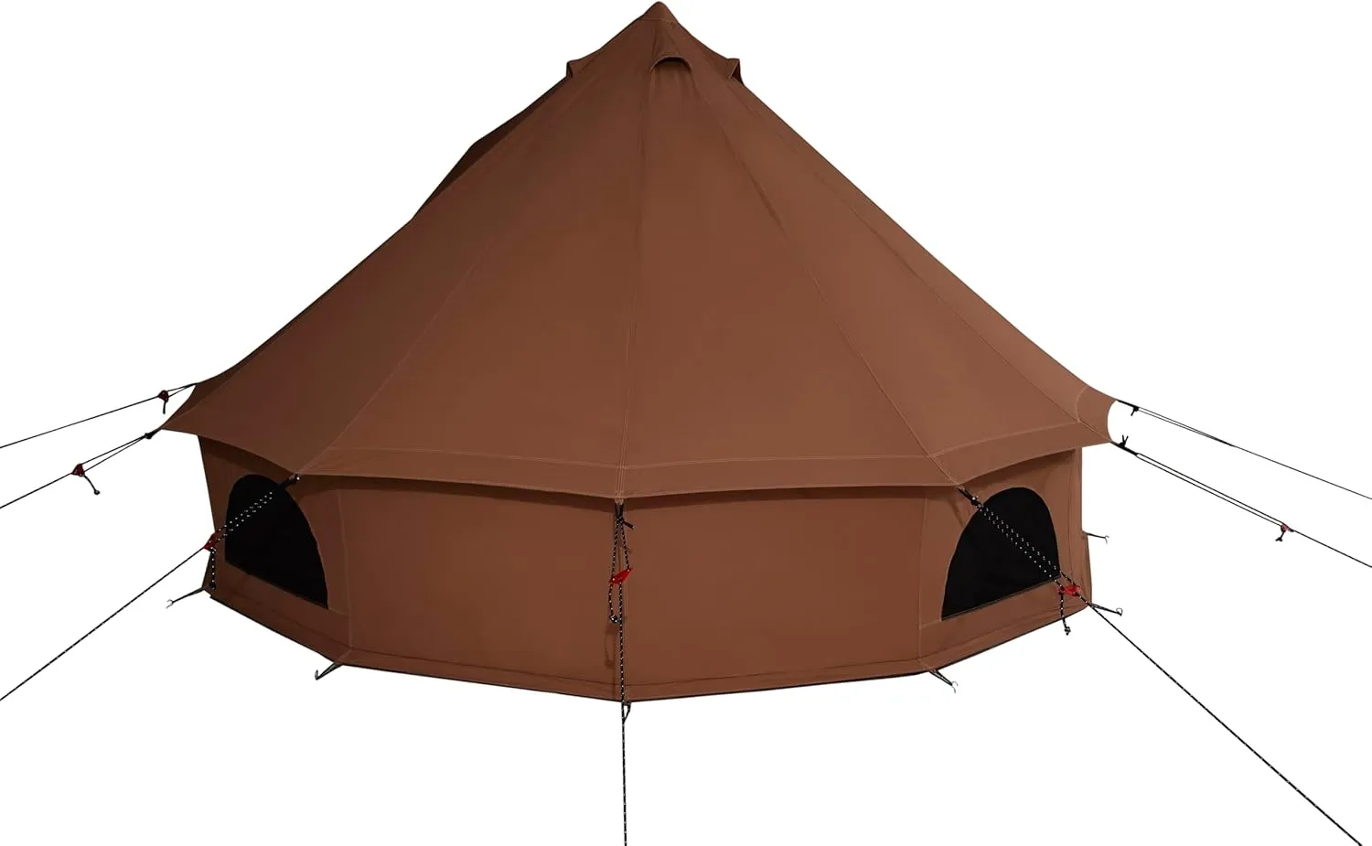WHITEDUCK Regatta Canvas Bell Tent - w/StoveJack, Waterproof, 4 Season Luxury Camping and Glamping Yurt Tent Outdoor