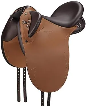 Wintec 500 Stock Duet Saddle Large Chestnut