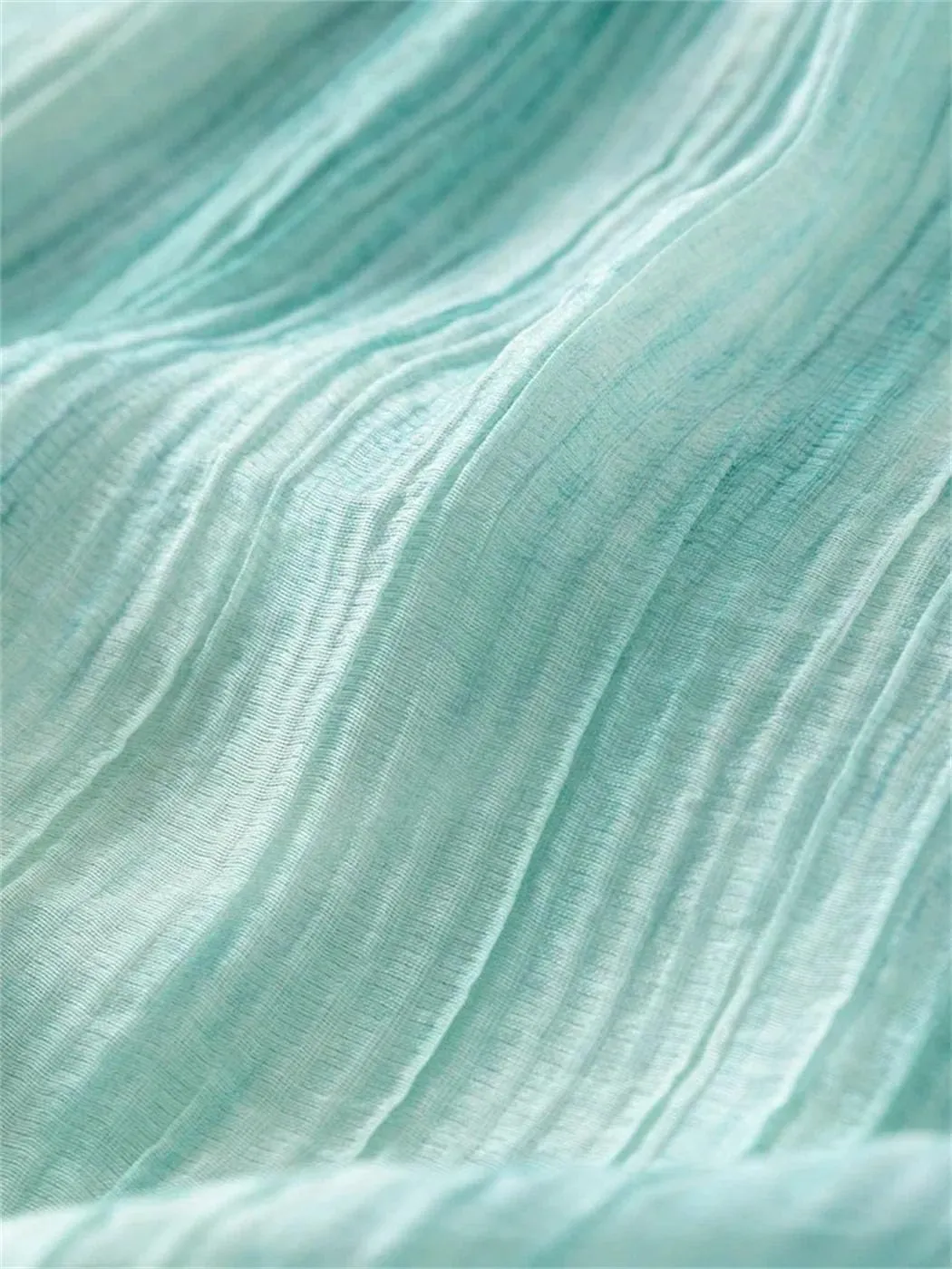Women's Pleated Maxi Dress Crew Neck Tie Dye Summer Beach Ankle Length Sundress