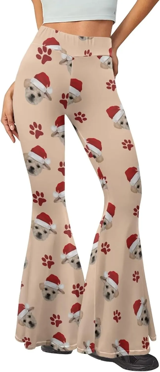 Women's Yoga Pants Flare Leggings Bootcut Workout Pants Stretch Casual Bell Bottom Pants
