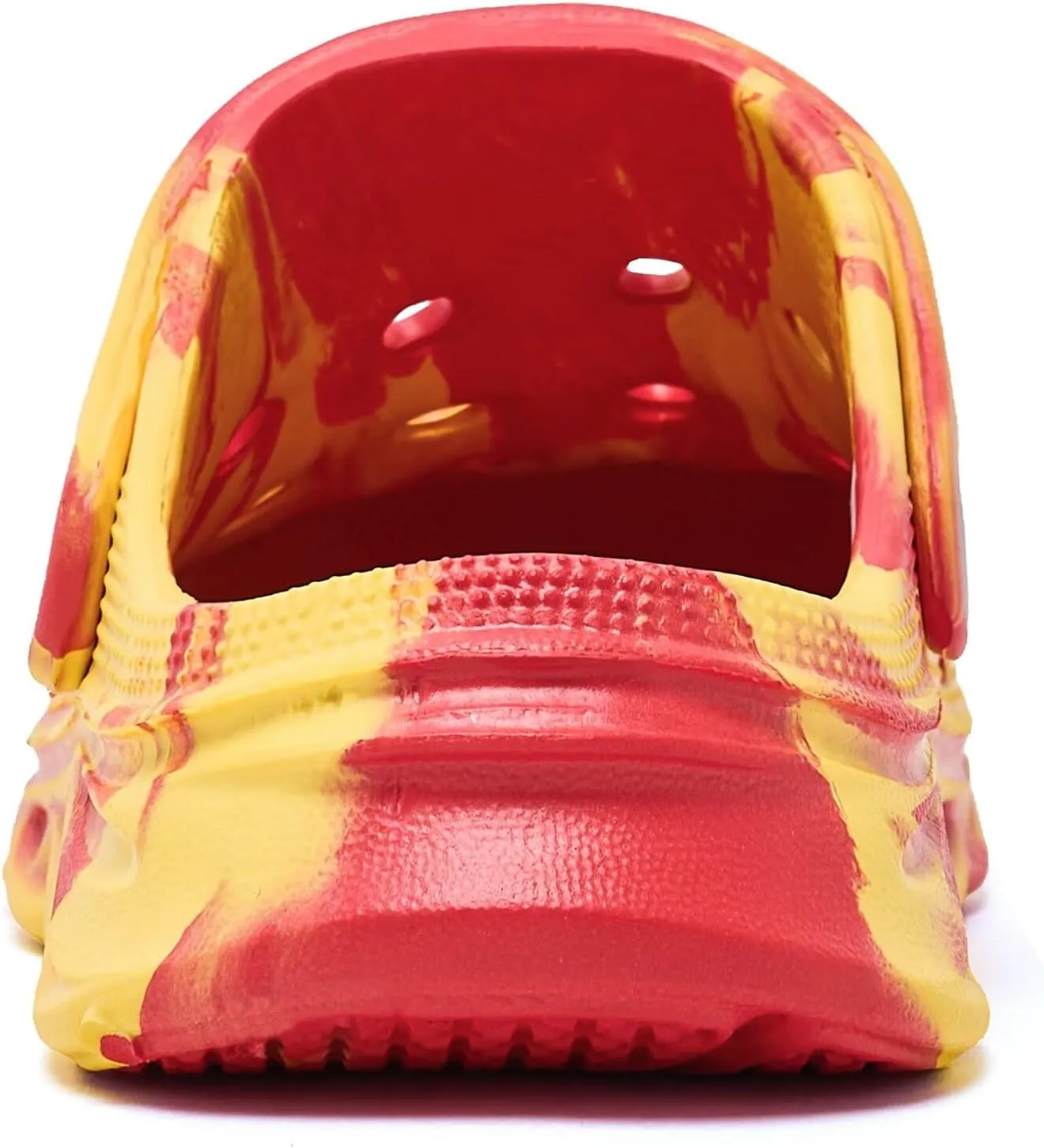 WOUEOI Kid's Tie Dye Clogs Garden Shoes Cartoon Slides Toddler Sandals Beach Slipper Girls Boys