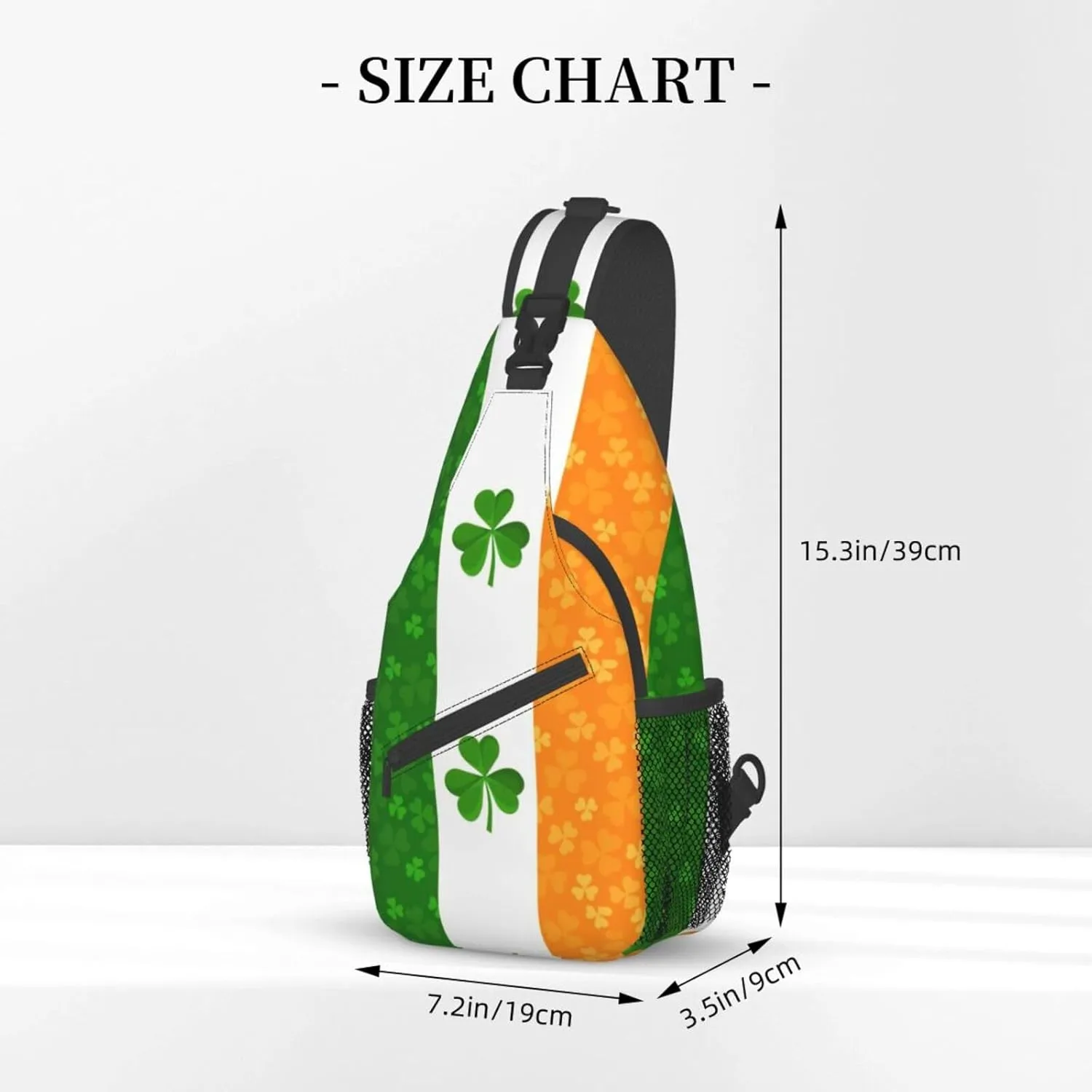 WURTON Sling Bag Llama Cactus Crossbody Backpack Shoulder Bag Casual Daypacks For Women Men Cycling Hiking Travel